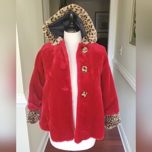 Girls Winter Dressy Coat L